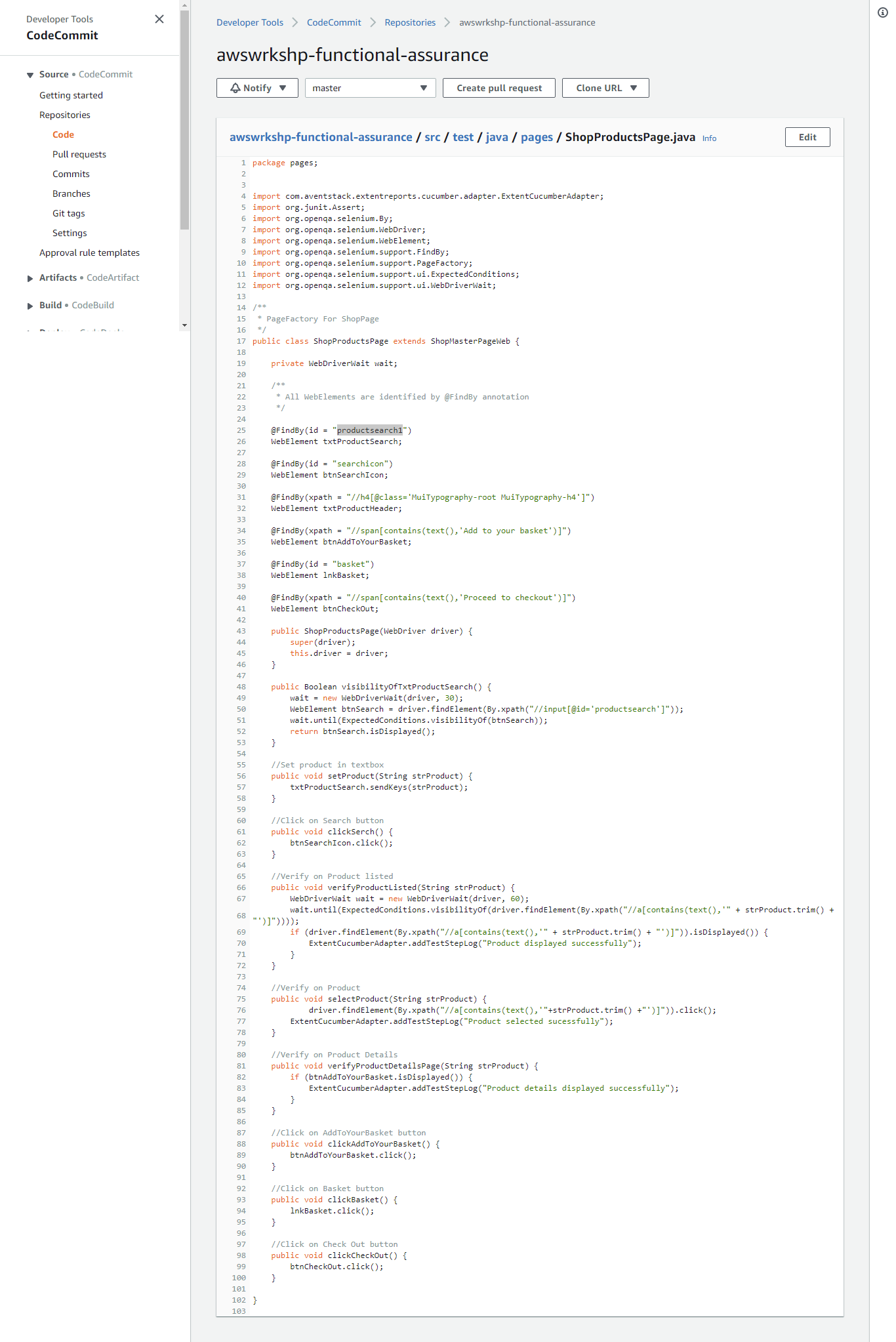 AWS Functional Assurance